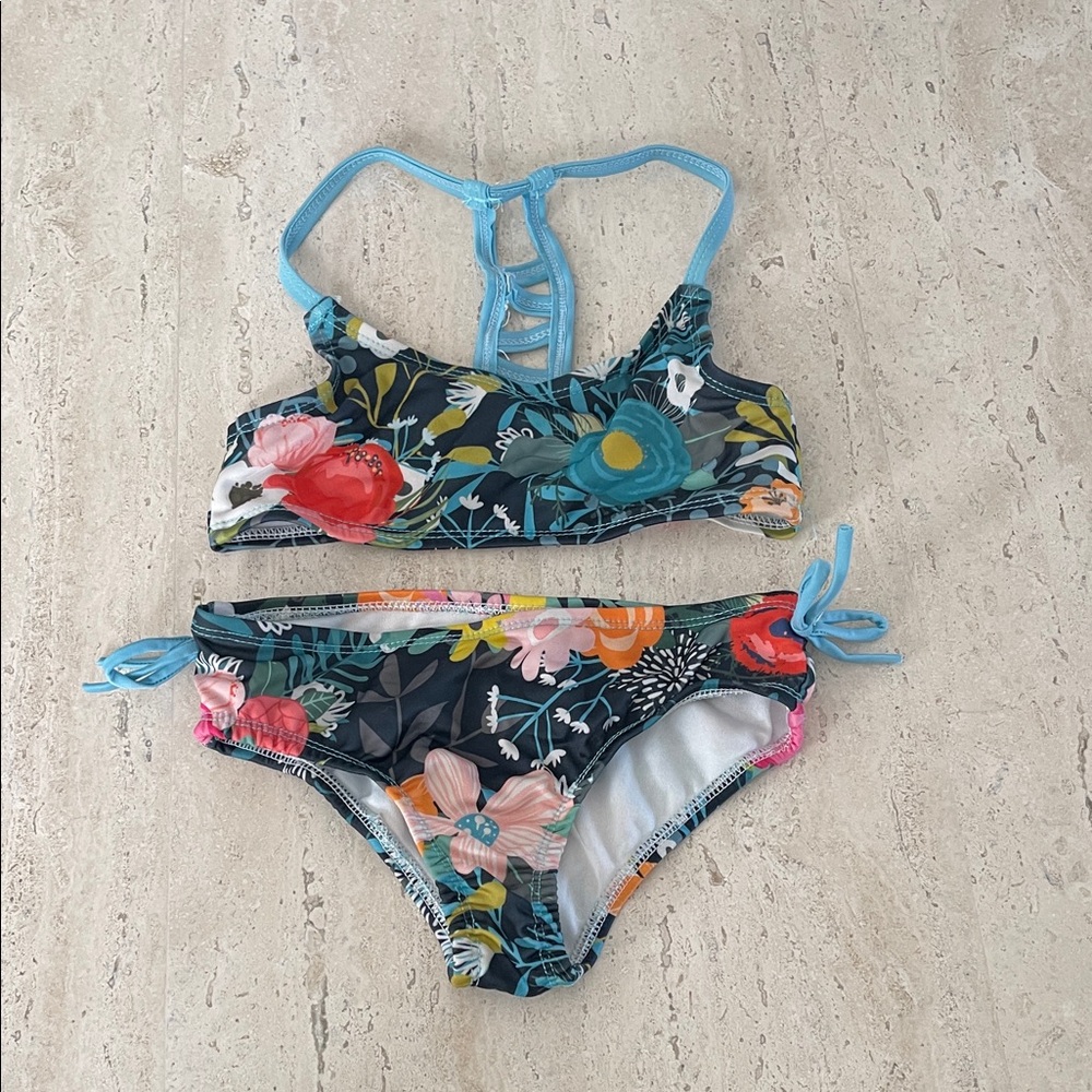 Floral Kids Swim Set